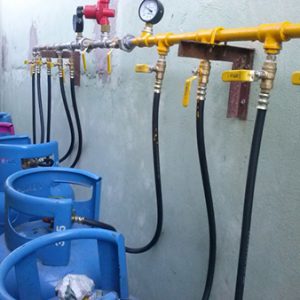 HỆ THỐNG GAS 8 BÌNH